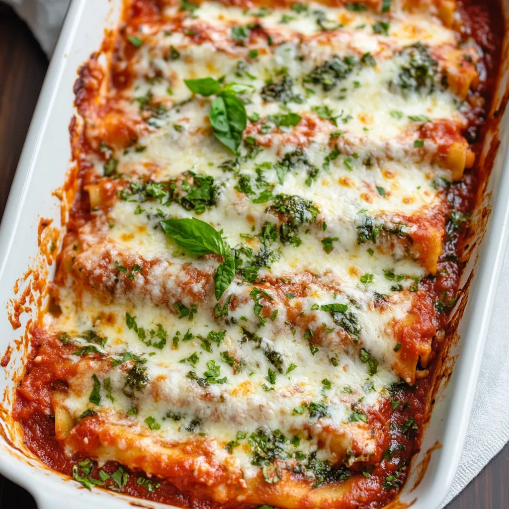 Manicotti Recipe