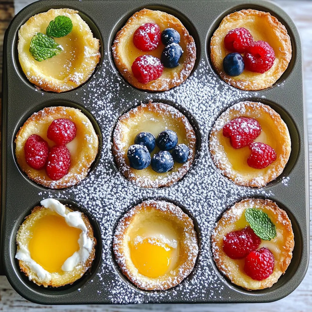 Easy Mini Puffed Pancakes