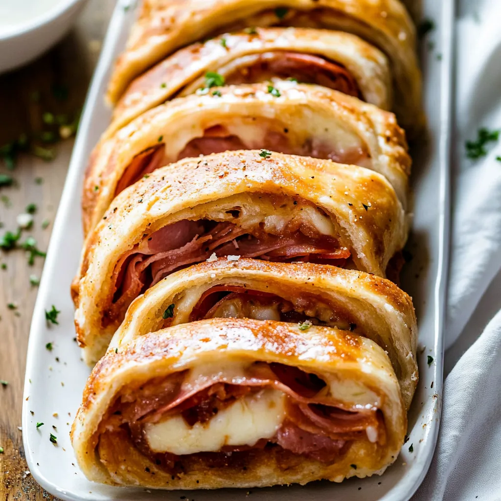 Homemade Stromboli