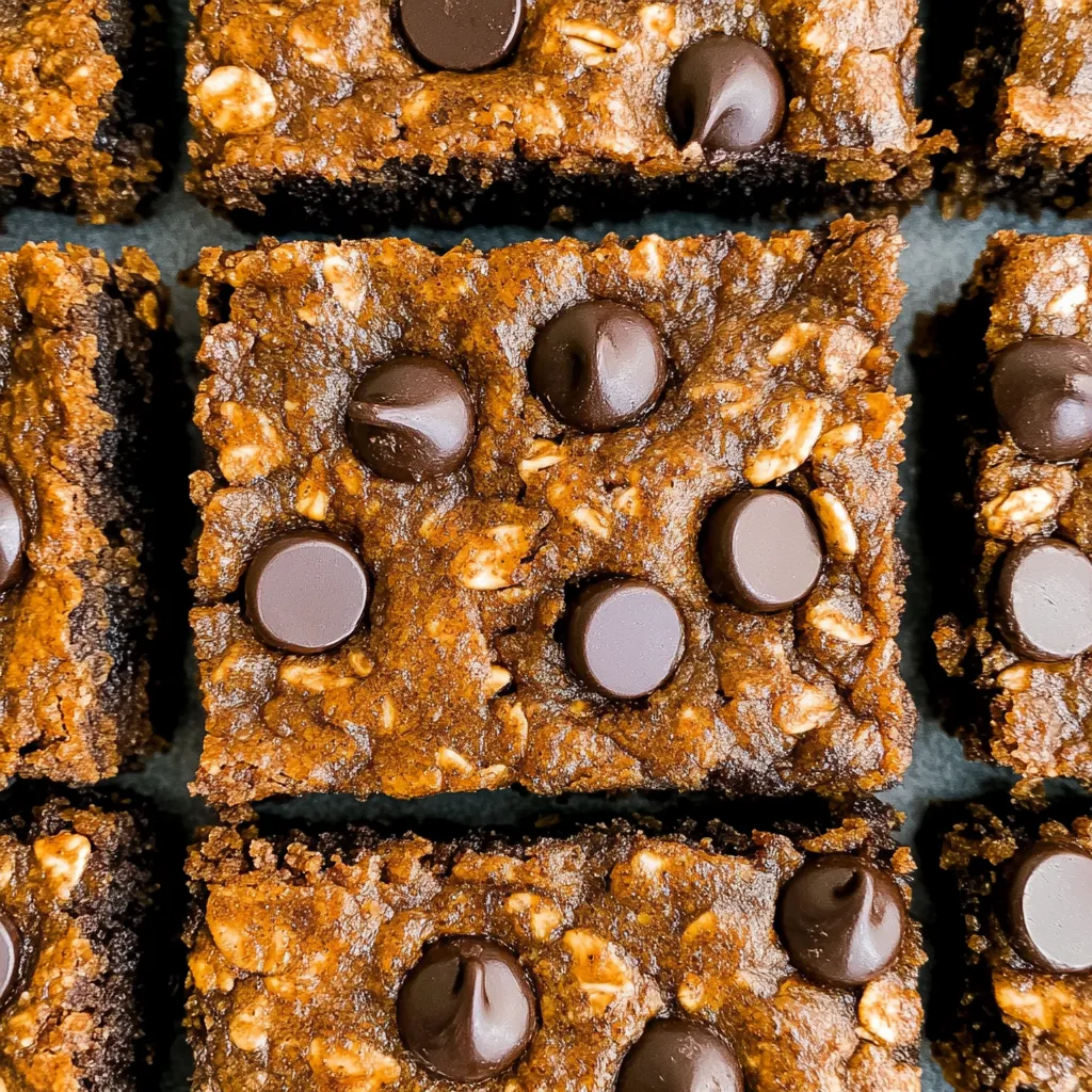 Easy Pumpkin Oatmeal Bars