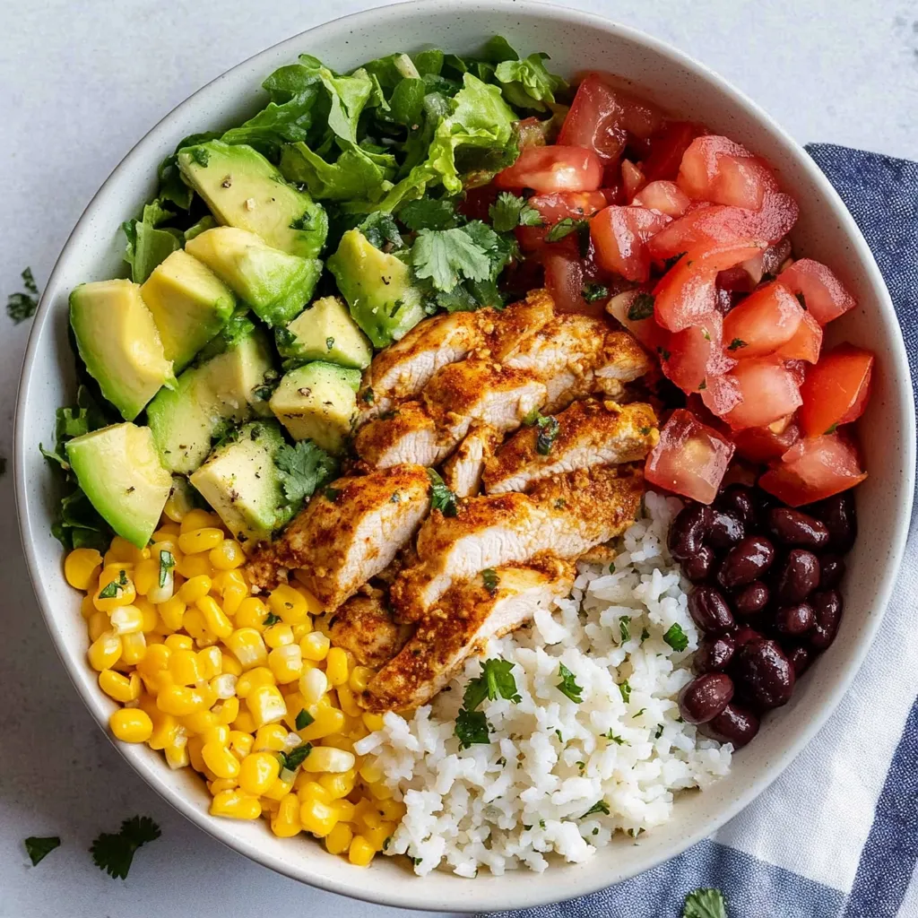 Chicken Burrito Bowl