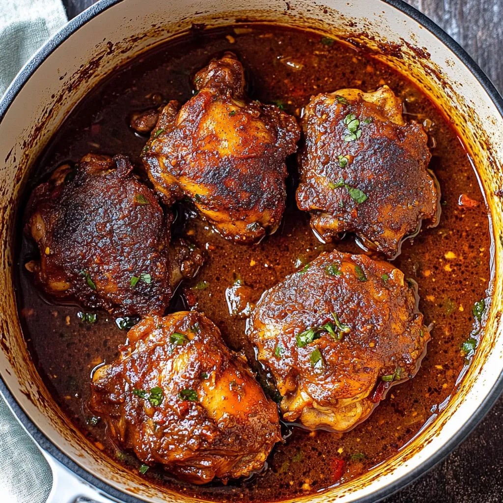 Jamaican Brown Stew Chicken Recipe