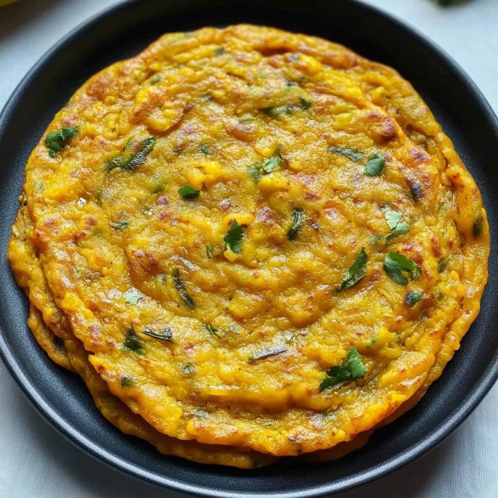 Protein-Packed Indian Breakfast Pancakes