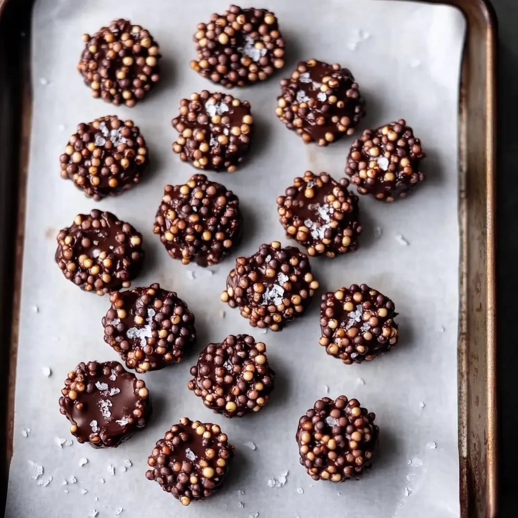 Dark Chocolate Quinoa Treats
