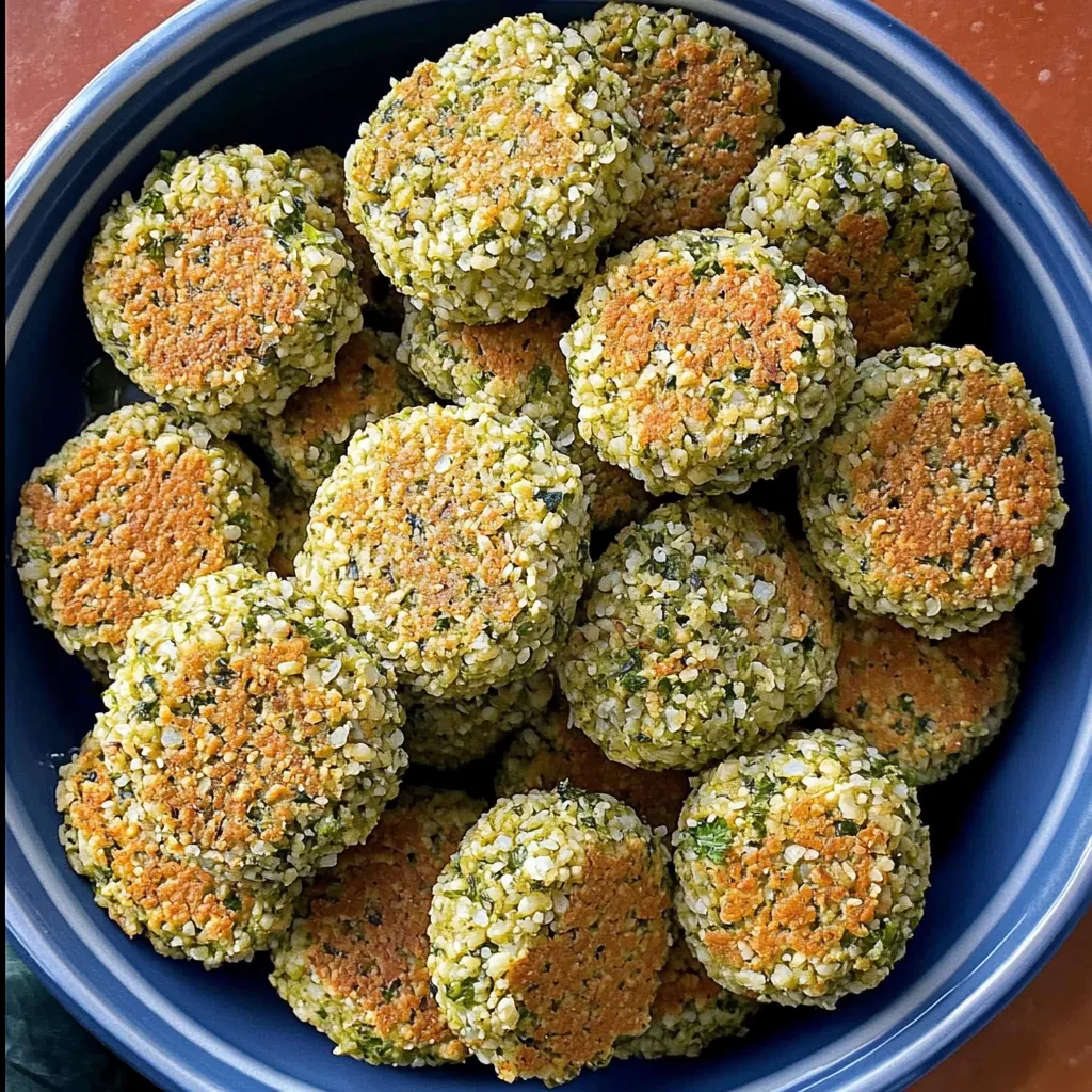 Crispy Baked Falafel Recipe