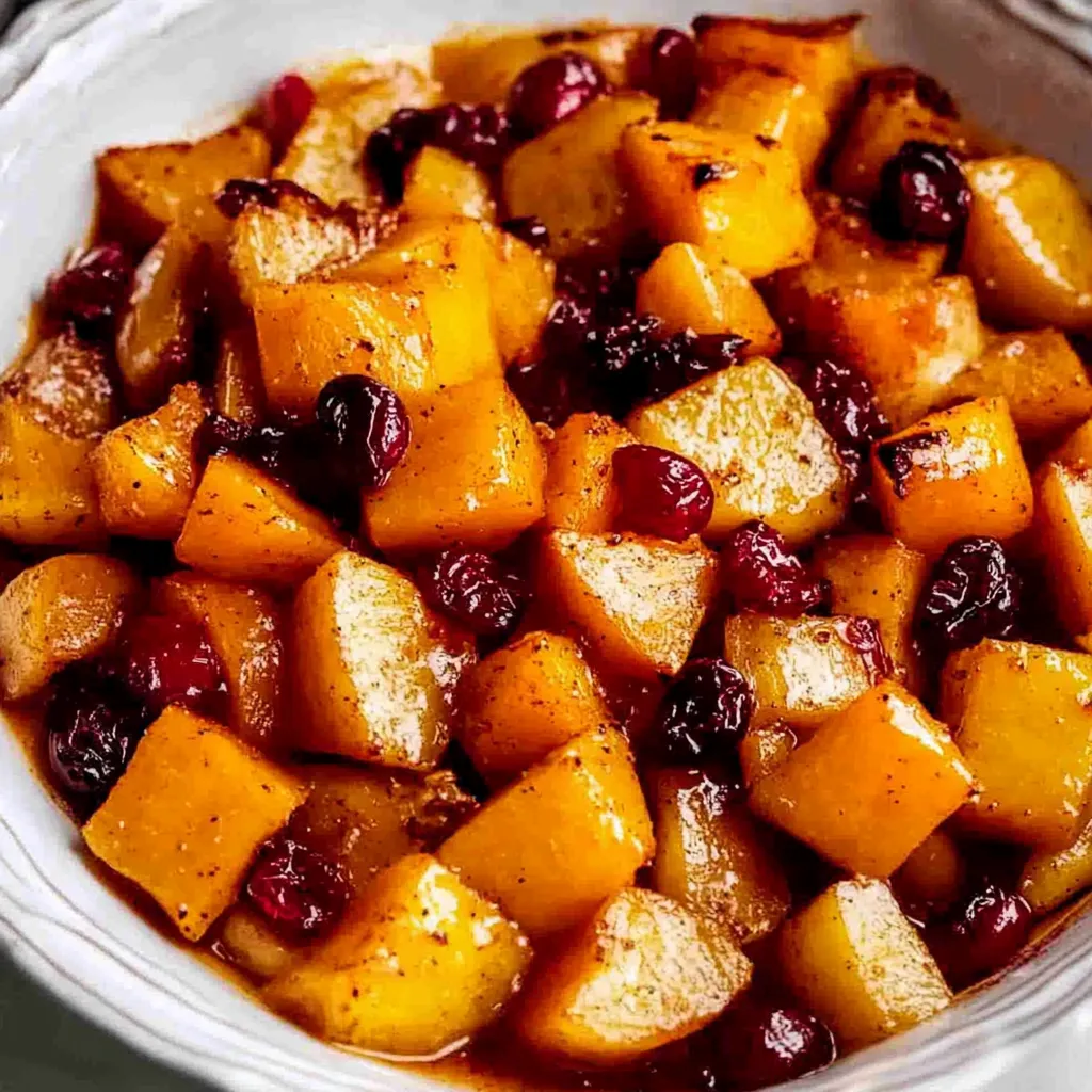 Butternut Squash Apple Bake