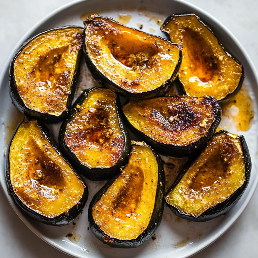 Roasted Acorn Squash Recipe