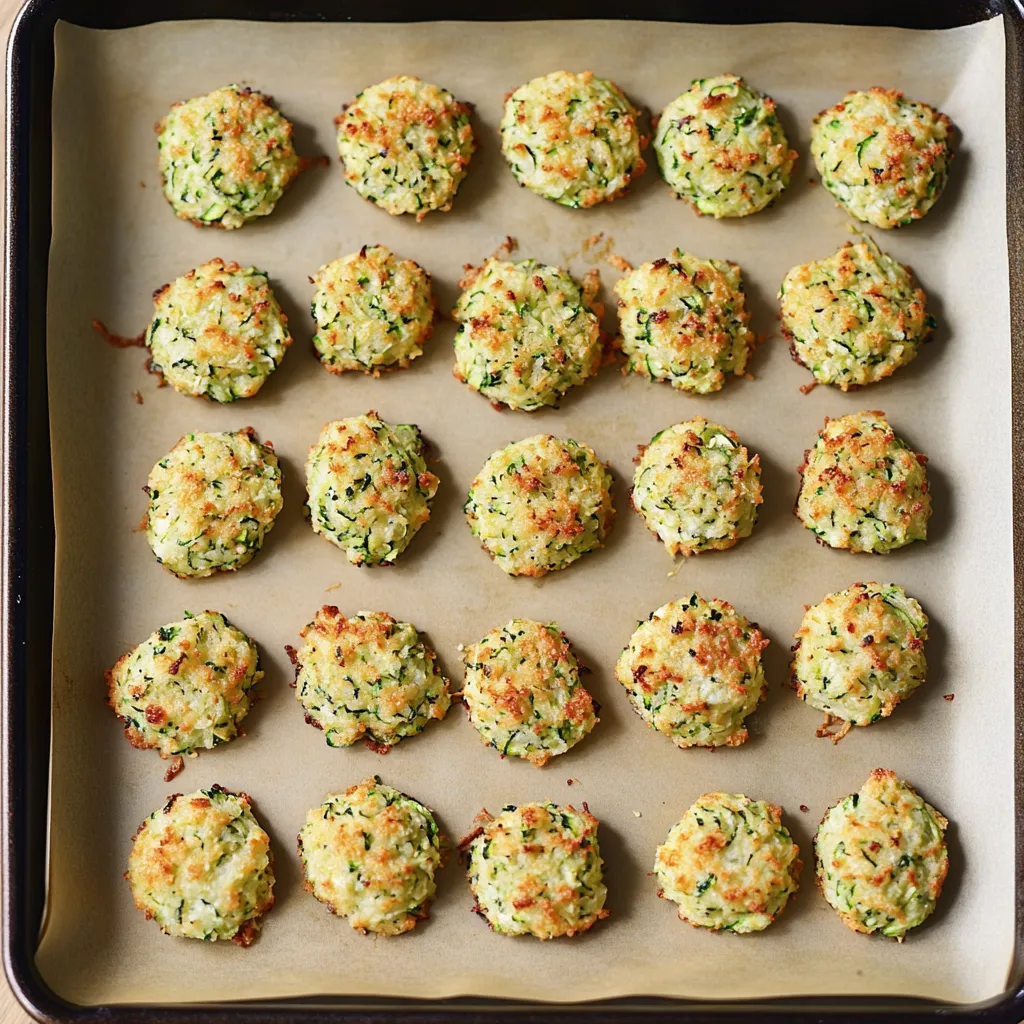 Crispy Cheesy Zucchini Bites