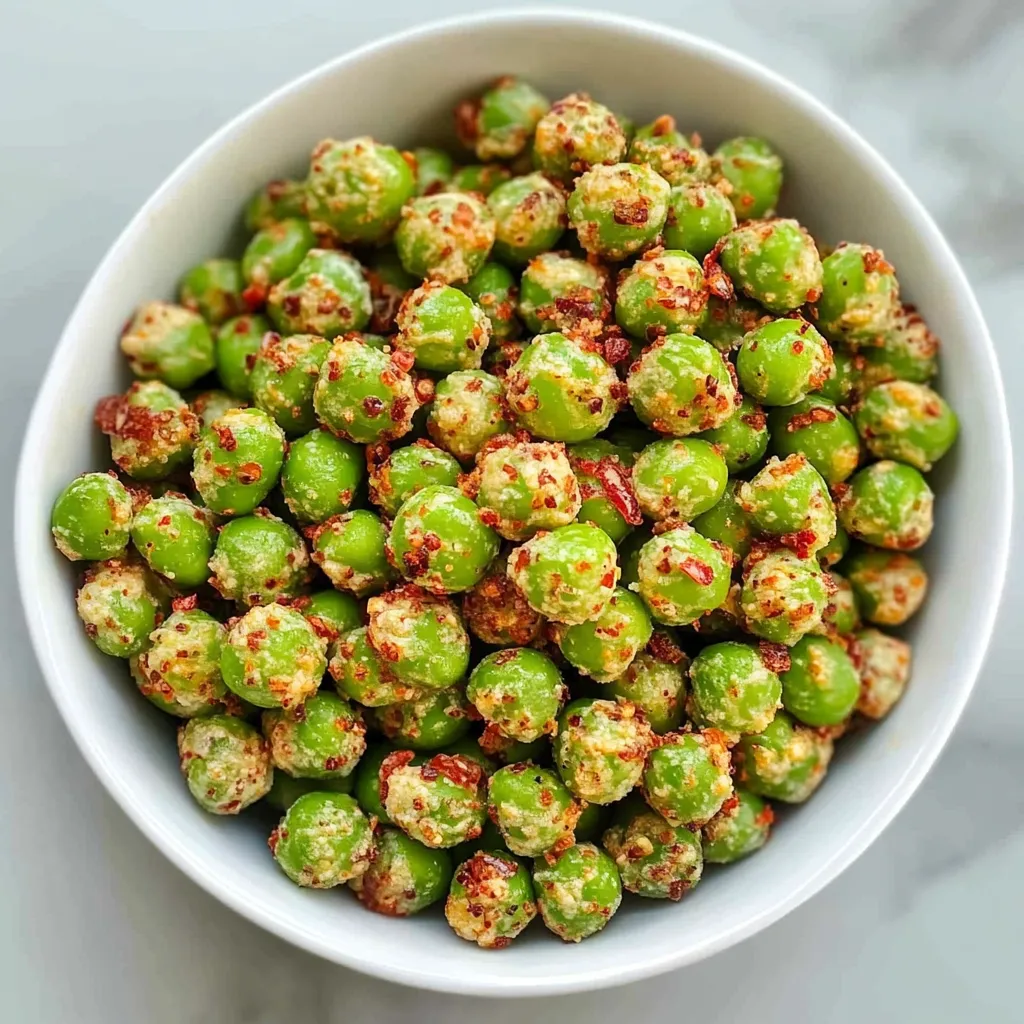 Quick Air Fryer Peas