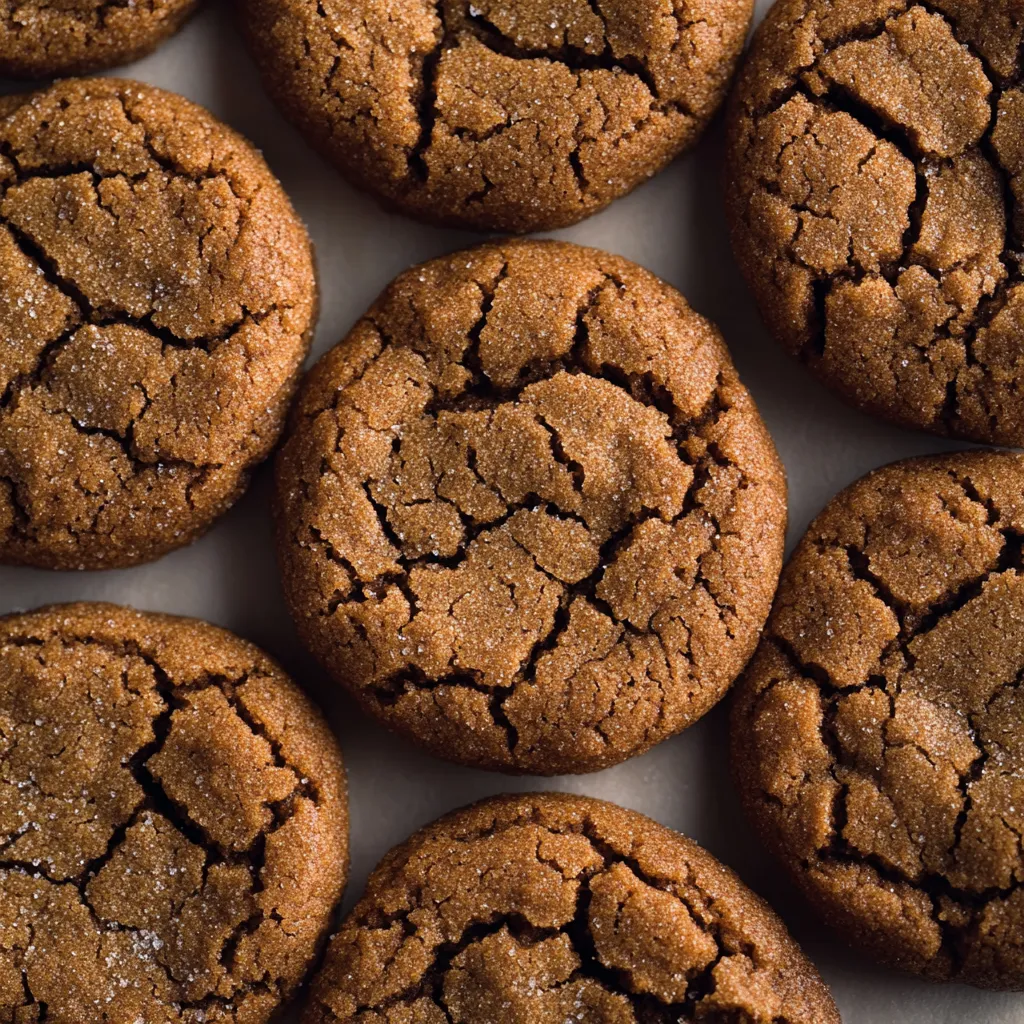 Chewy Molasses Cookies
