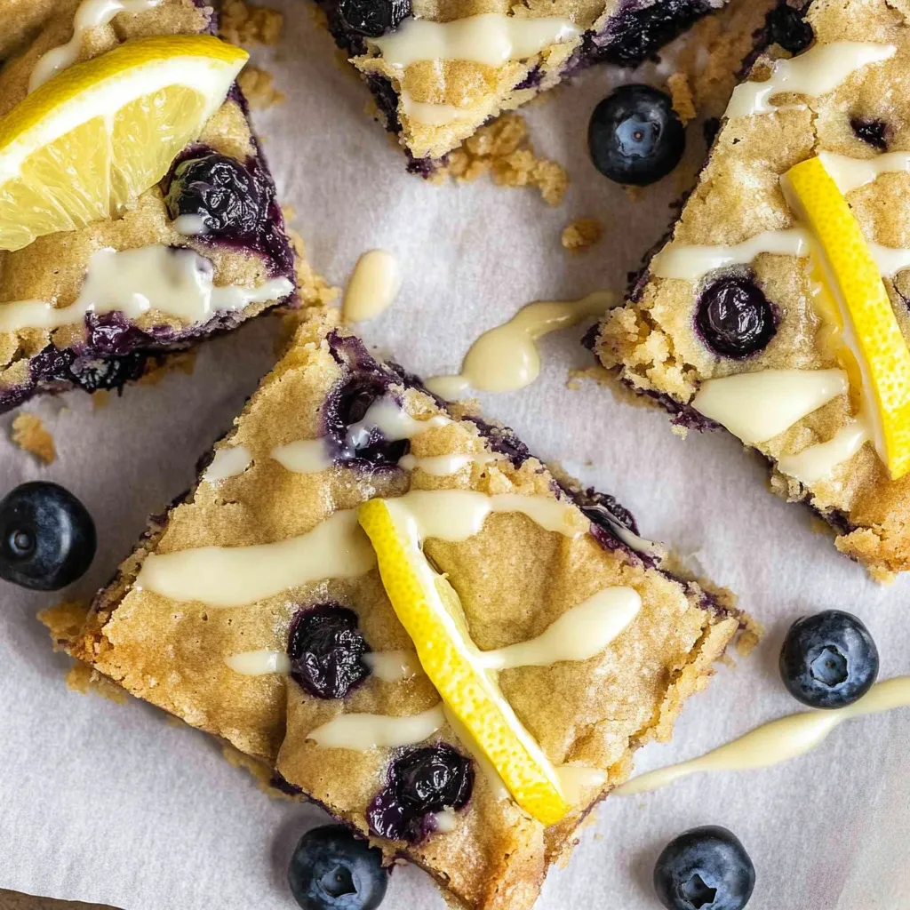 Blueberry White Chocolate Bars