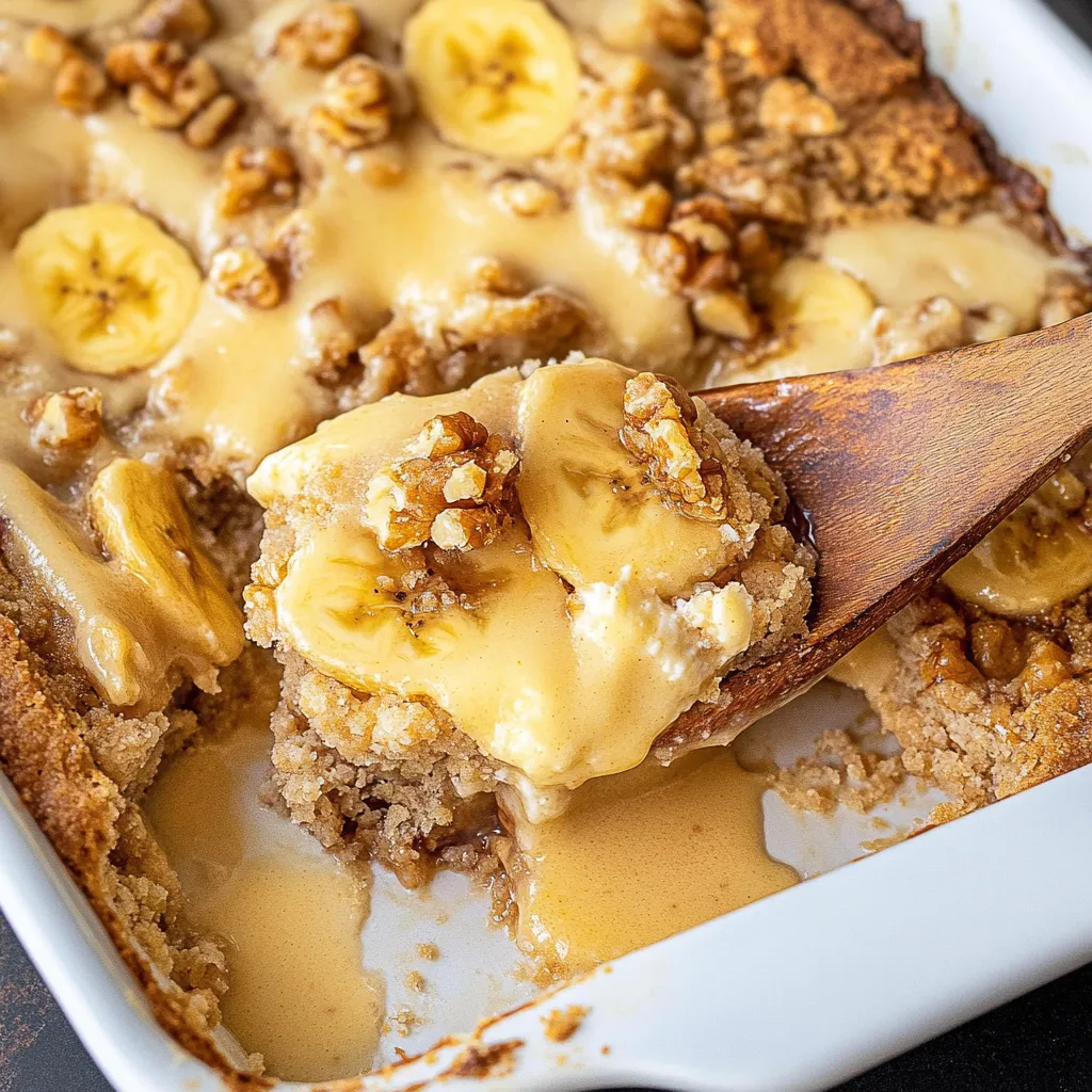 Easy Bananas Foster Cobbler Recipe