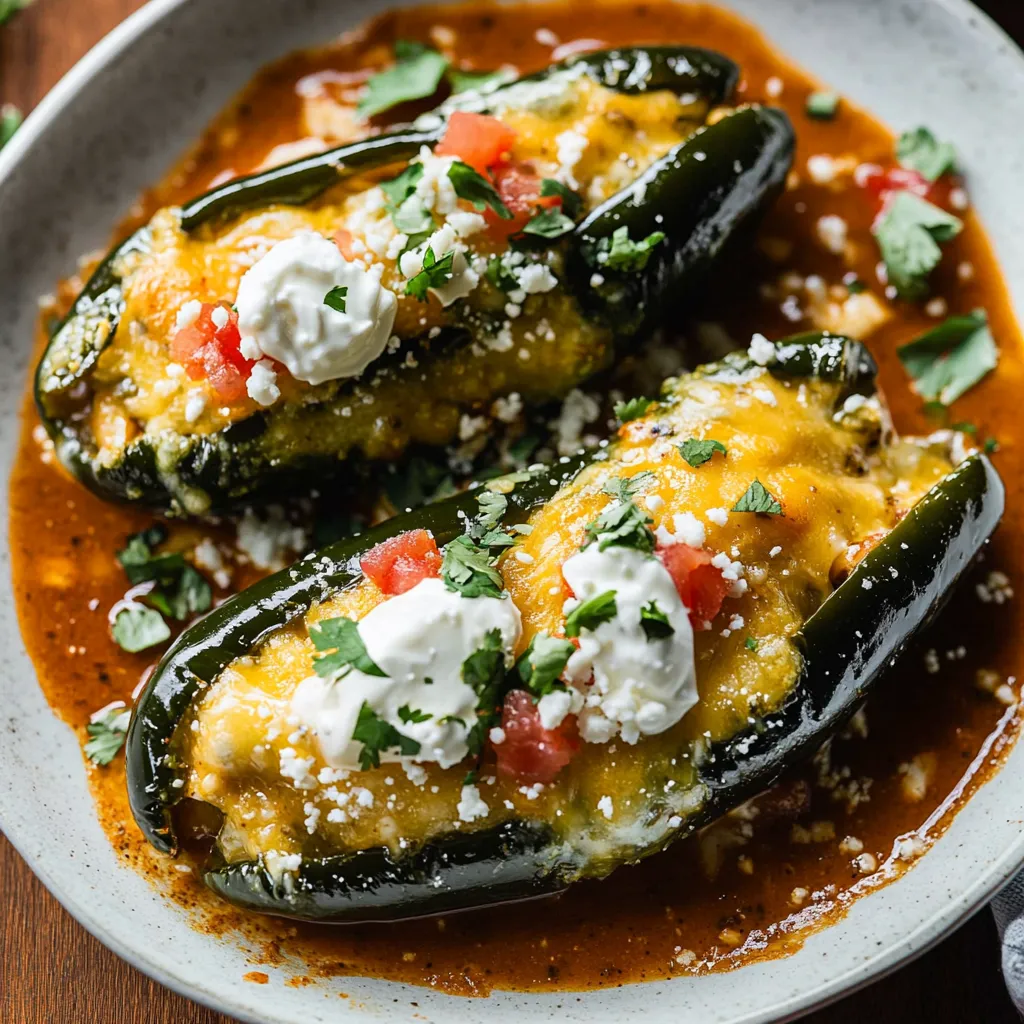 Baked Chile Rellenos