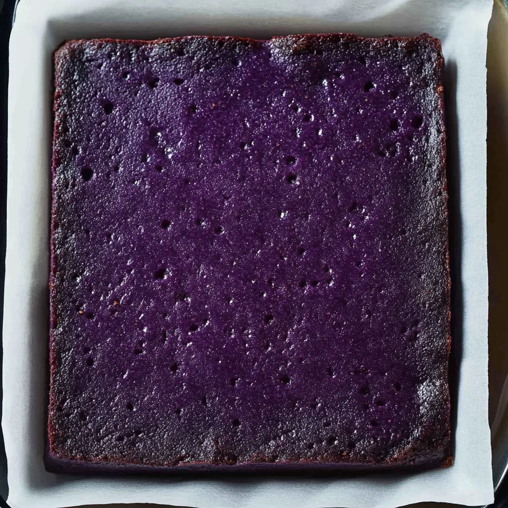 Easy Ube Mochi Bars