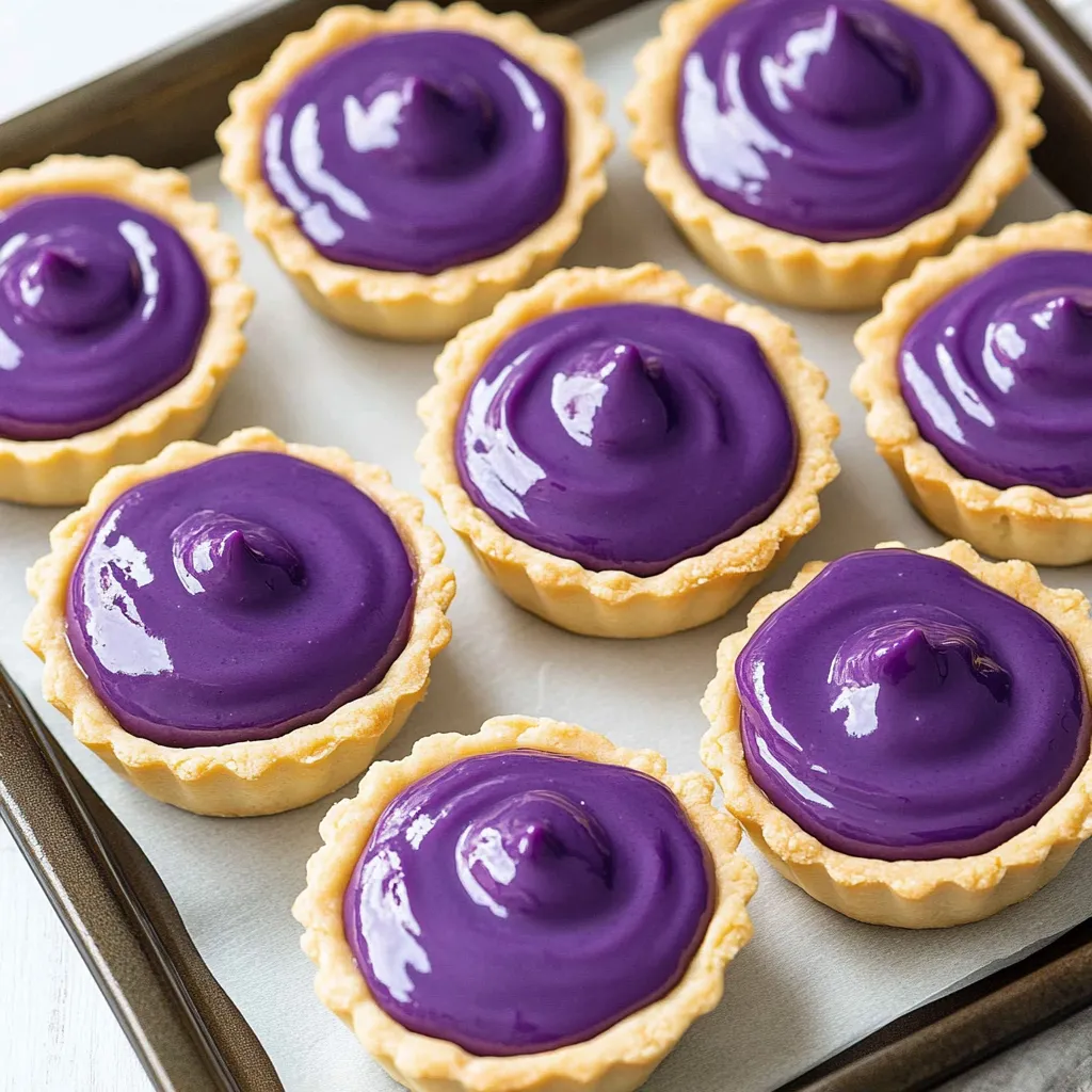 Easy Ube Tarts Recipe