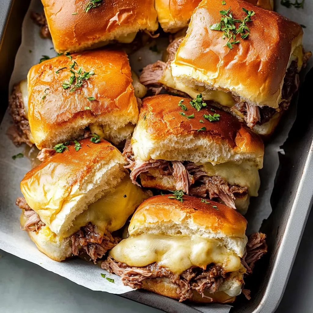 Easy Roast Beef Sliders