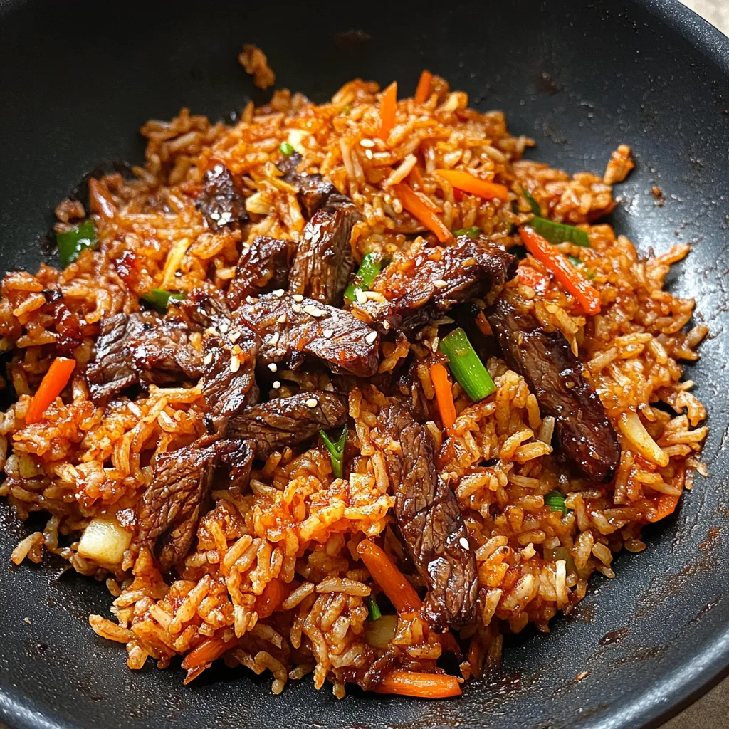 Korean Beef Fried Rice