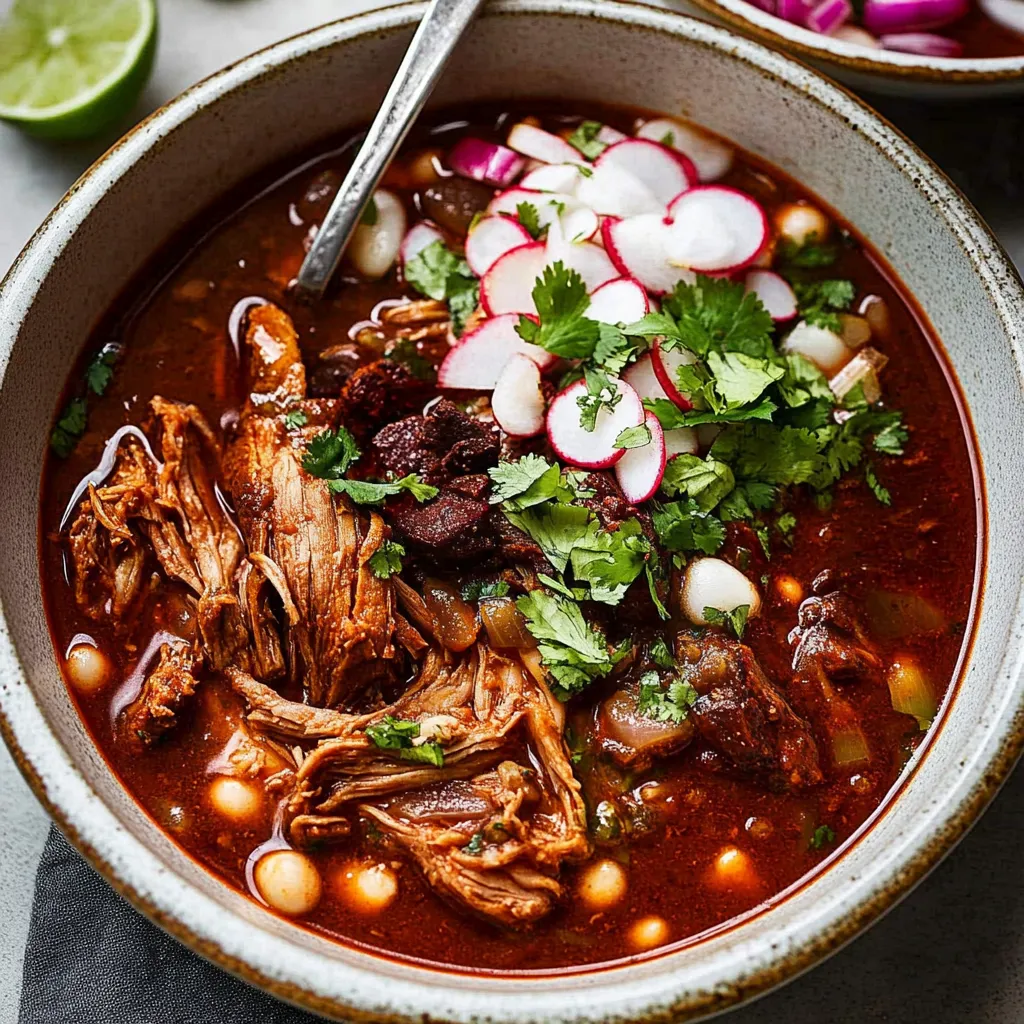 Mexican Pozole Rojo Recipe