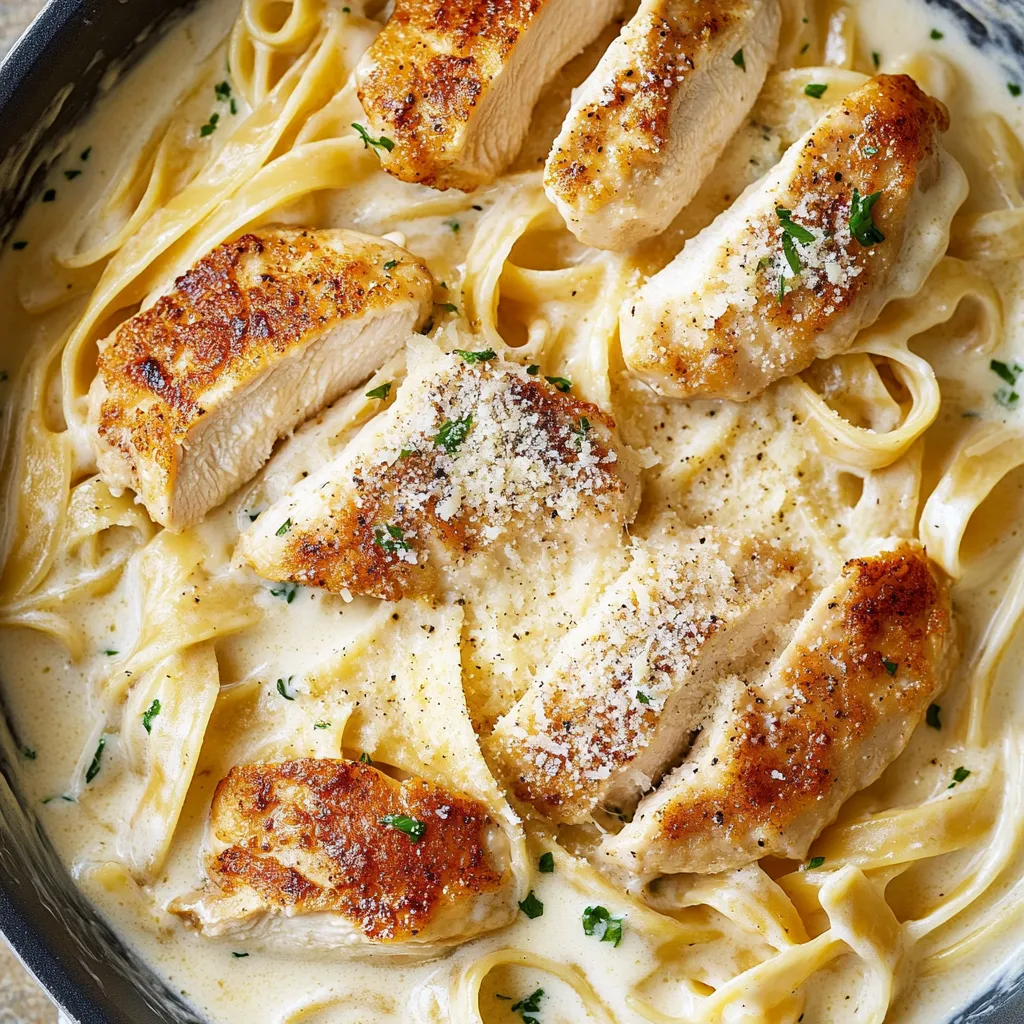 Creamy Chicken Pasta Dinner