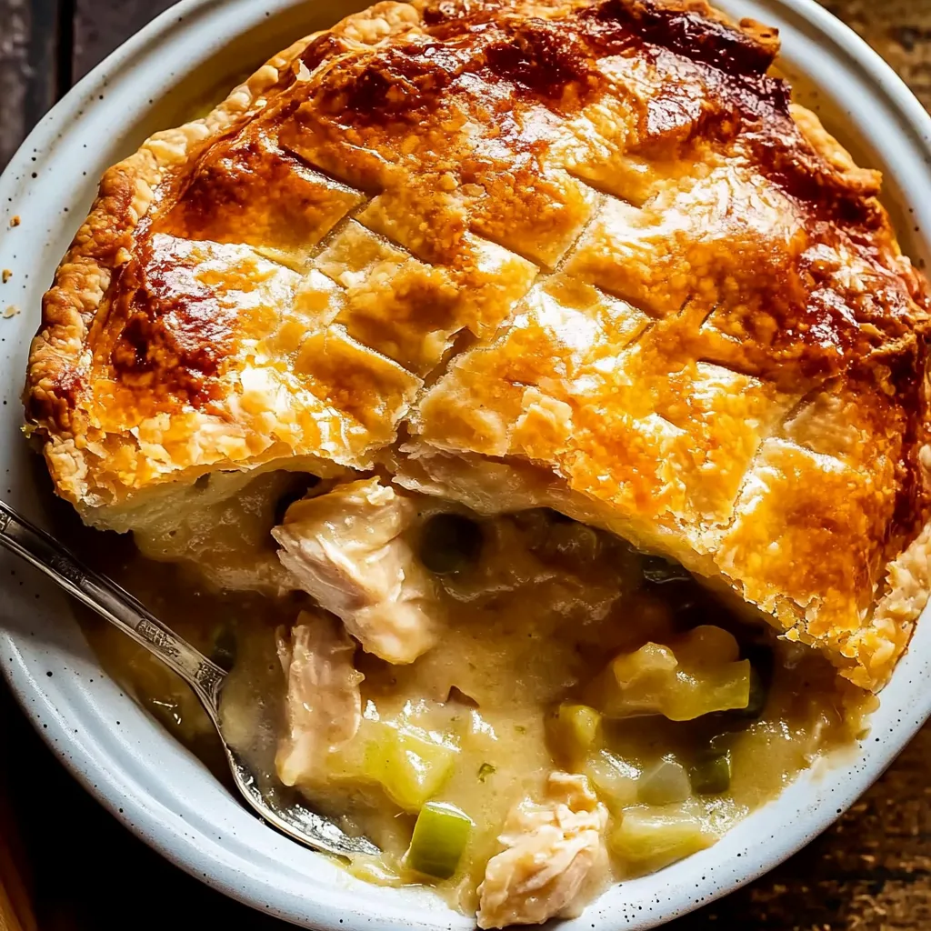 Chicken and Leek Pie