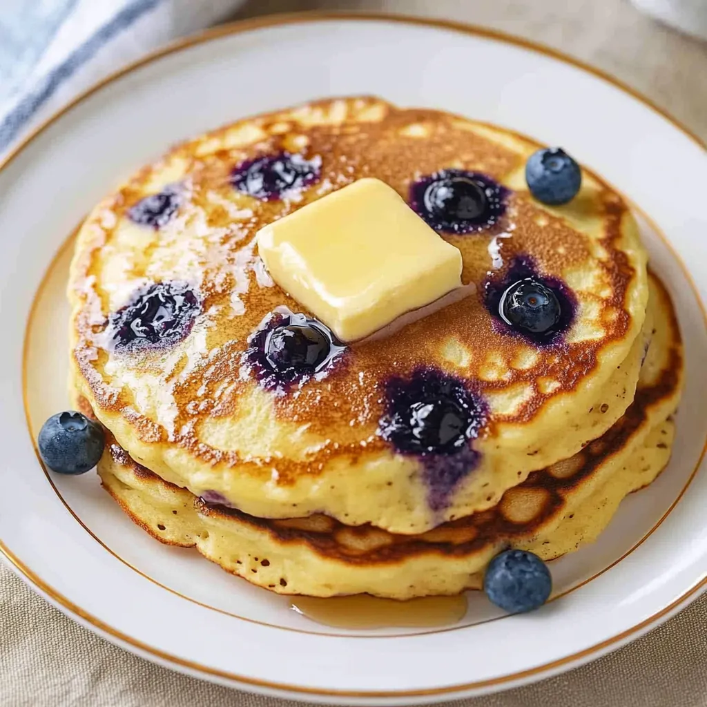 Easy Blueberry Pancake Recipe