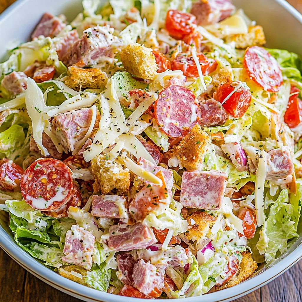 Italian Grinder Salad Recipe