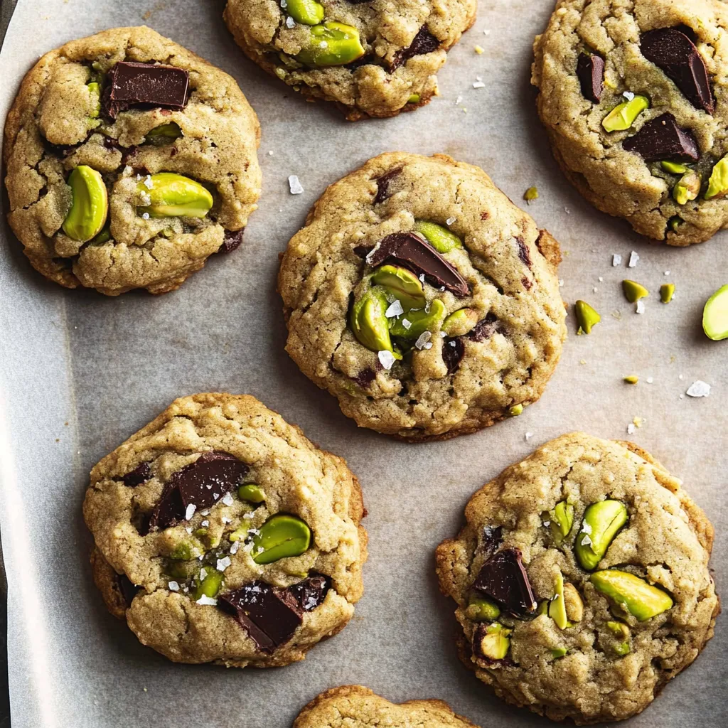 Pistachio Cream Cookies