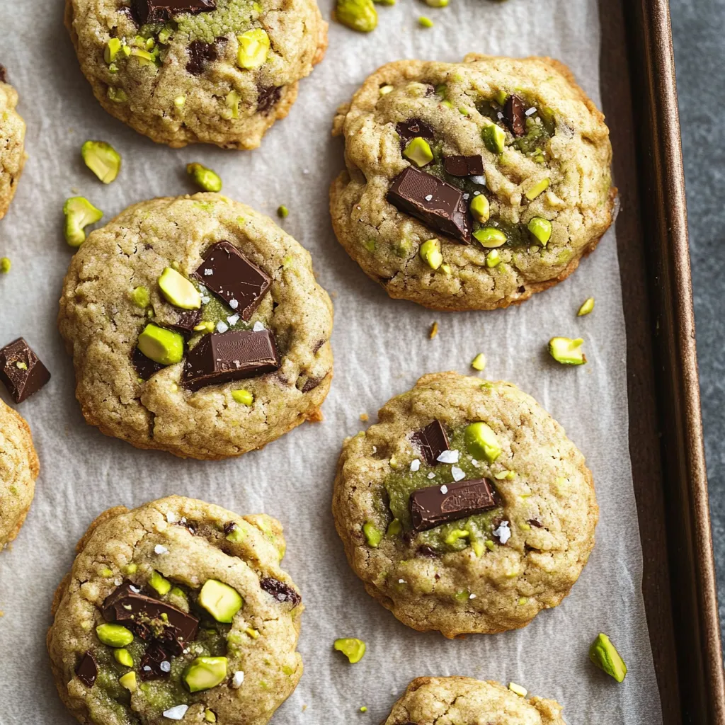 Pistachio Cream Cookies Recipe