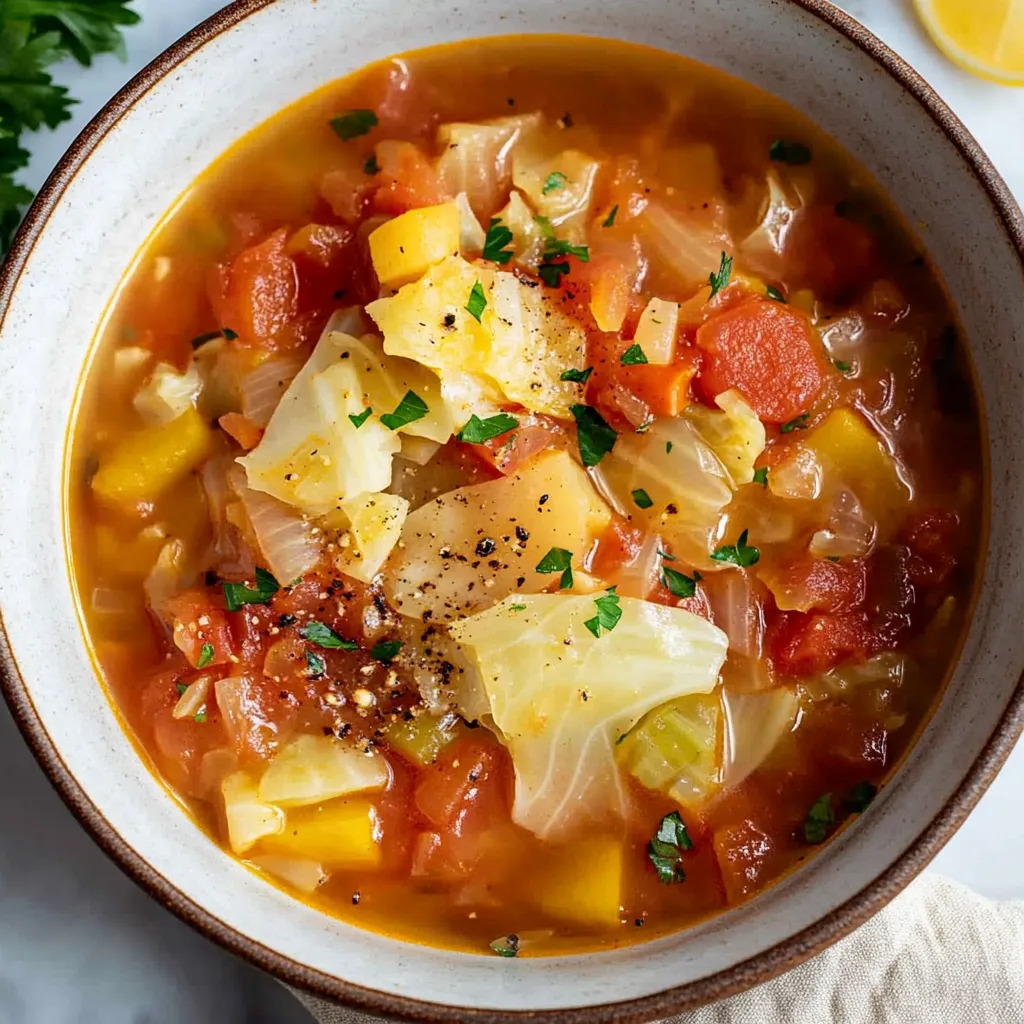 Homemade Cabbage Soup Recipe