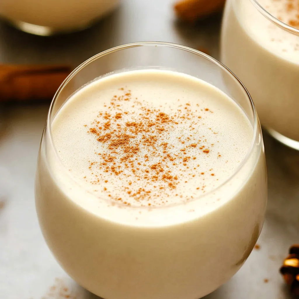 Quick Homemade Eggnog