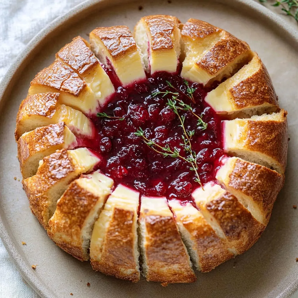 Cranberry Baked Brie
