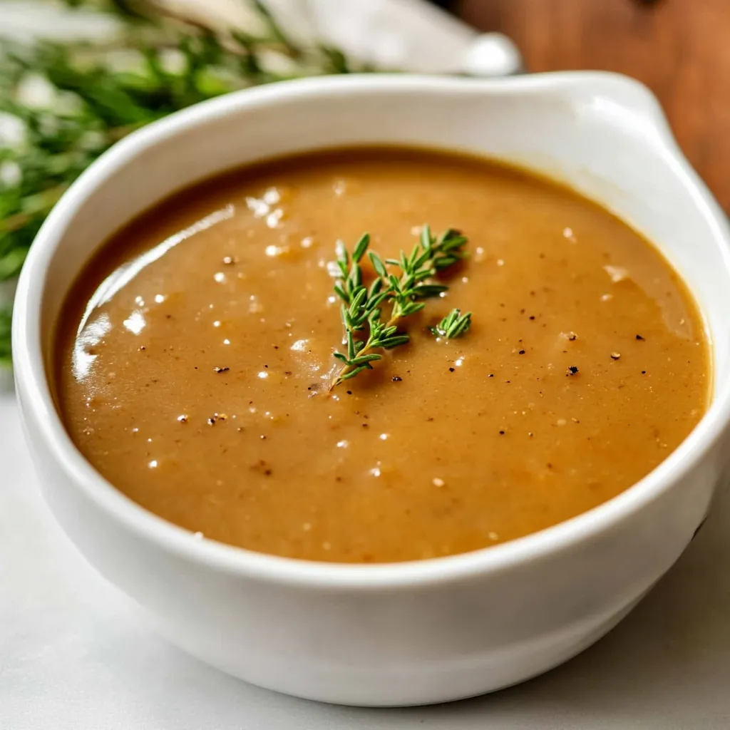 Homemade Turkey Gravy