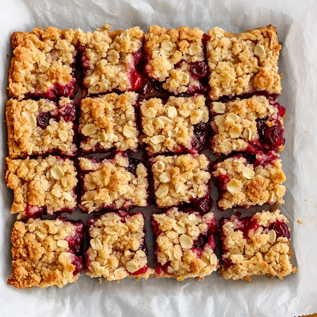 Cranberry Lemon Bars