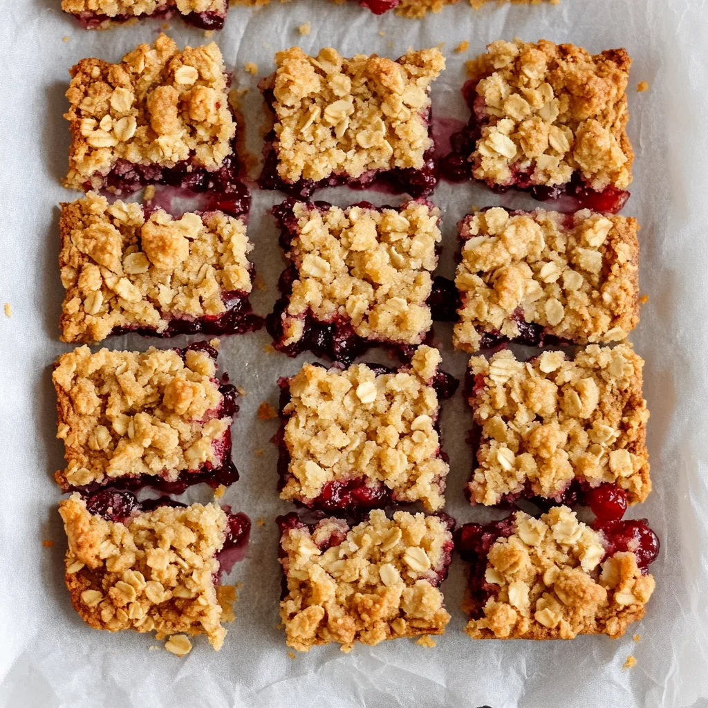 Easy Cranberry Lemon Bars Recipe