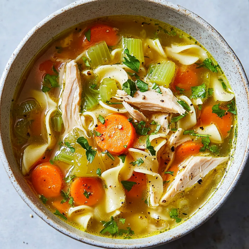 Turkey Noodle Soup Recipe