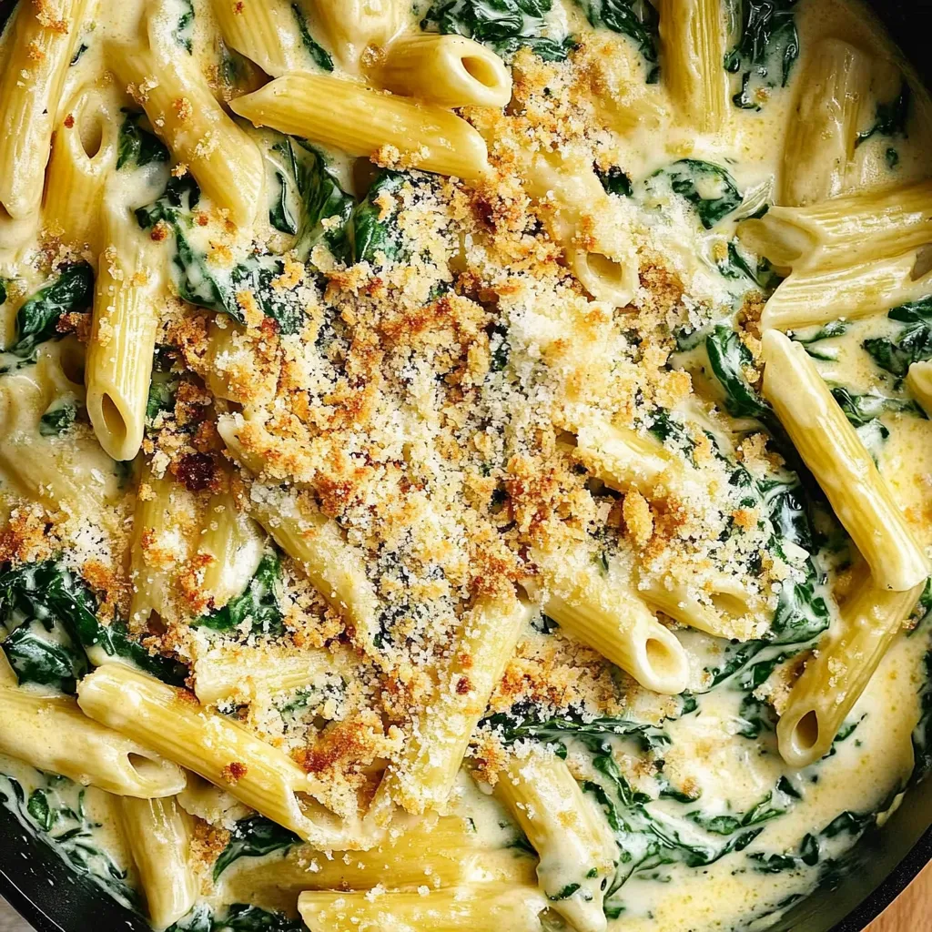 Creamy Spinach Pasta Dinner