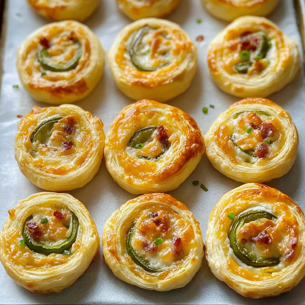 Easy Jalapeno Popper Pinwheels