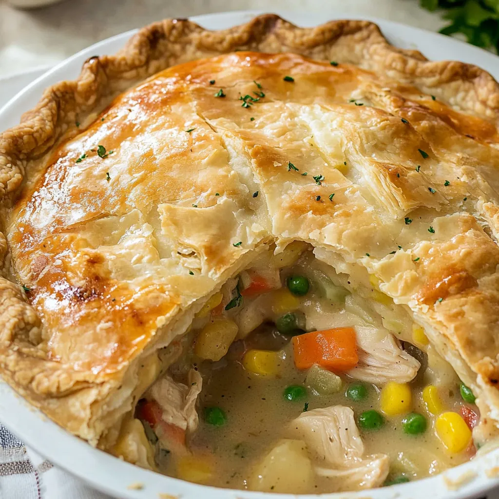 Leftover Turkey Pot Pie