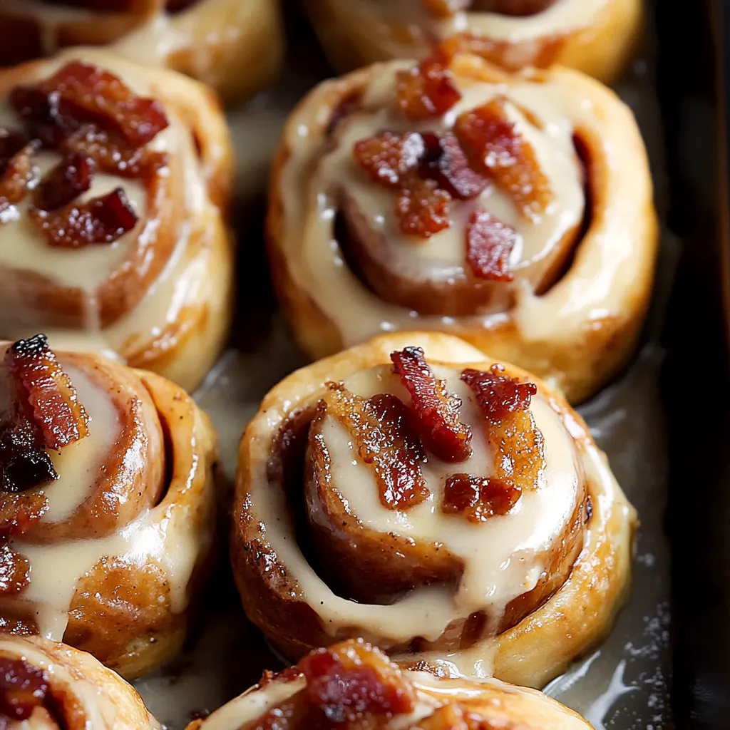 Bacon Cinnamon Rolls