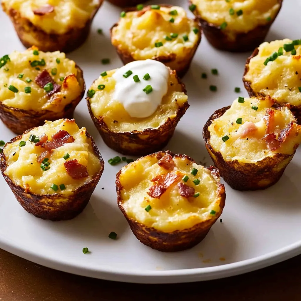Cheesy Mashed Potato Puffs
