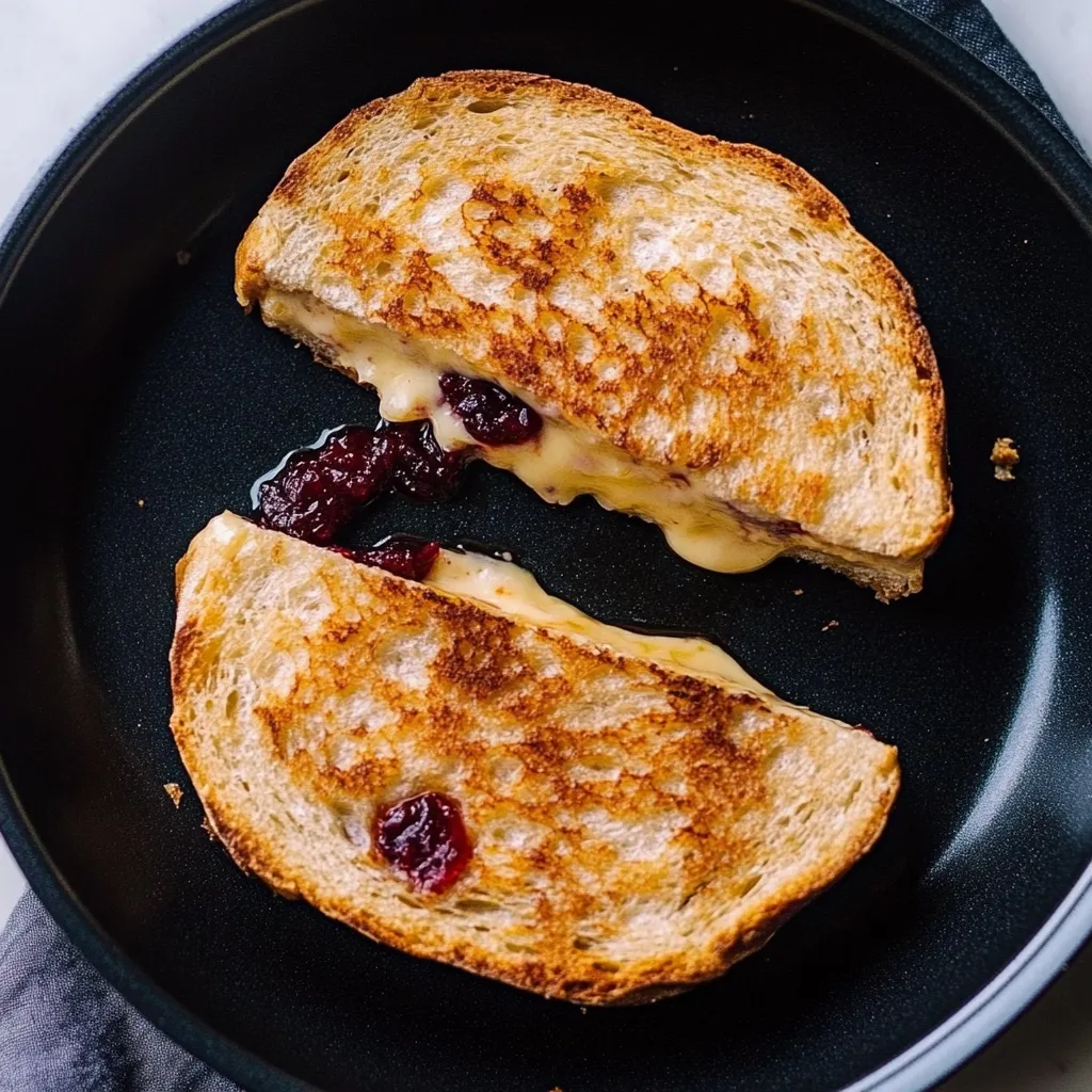 Cranberry Brie Grilled Cheese Recipe