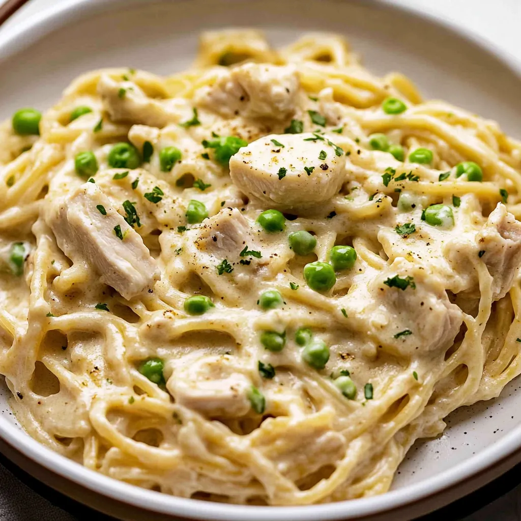 Creamy Turkey Tetrazzini