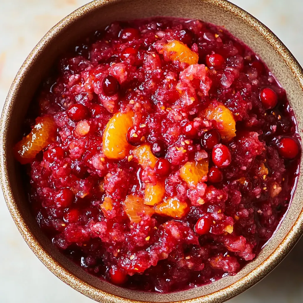 Cranberry Relish