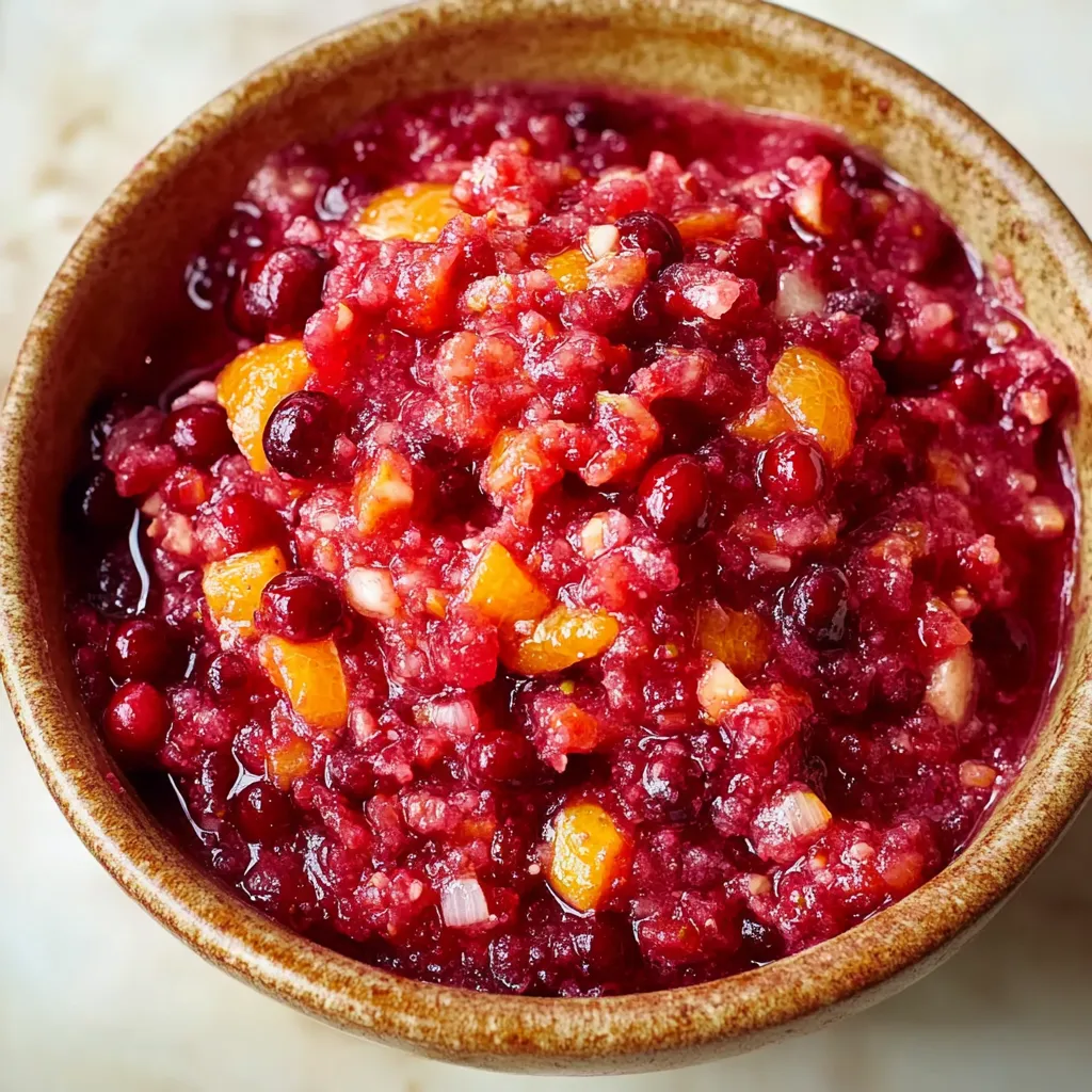 Fresh Cranberry Relish