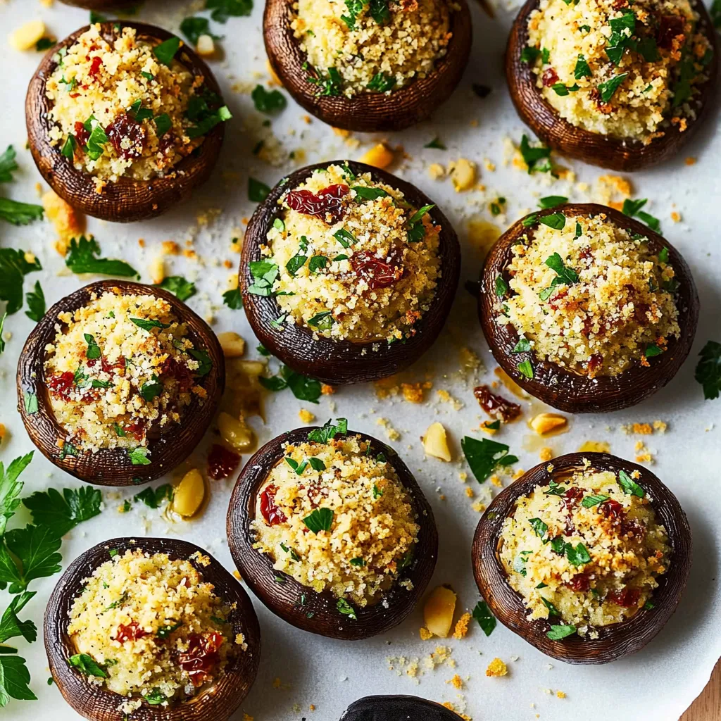 Easy Stuffed Mushrooms Recipe