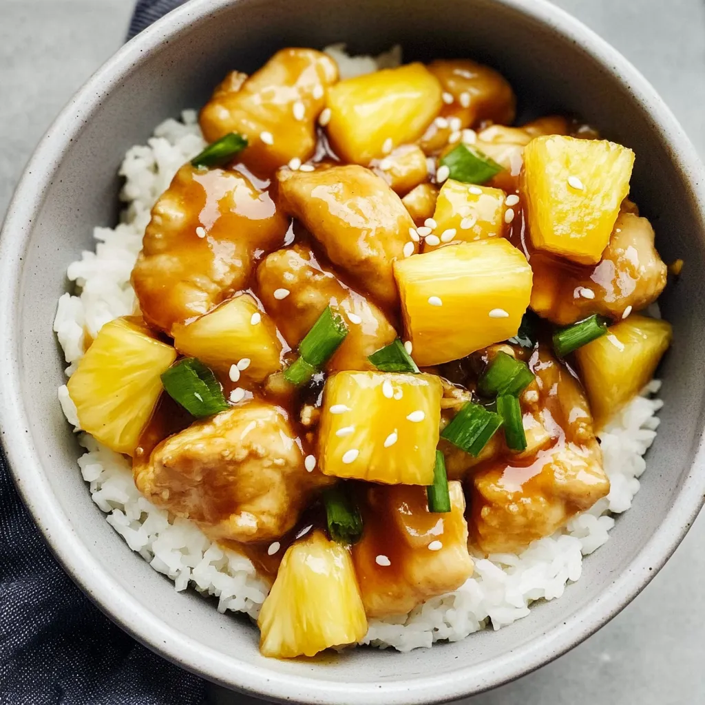Pineapple Chicken