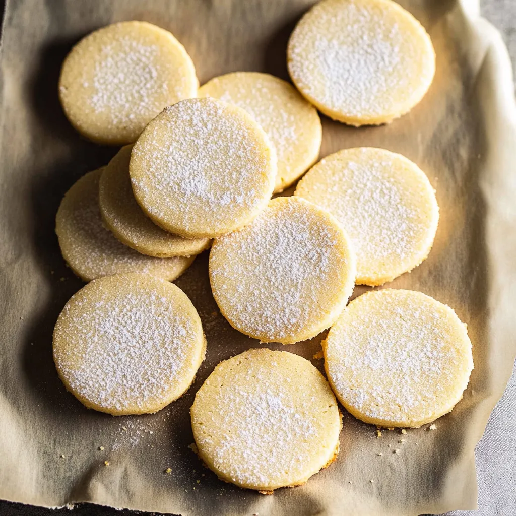 Butter Shortbread Cookies