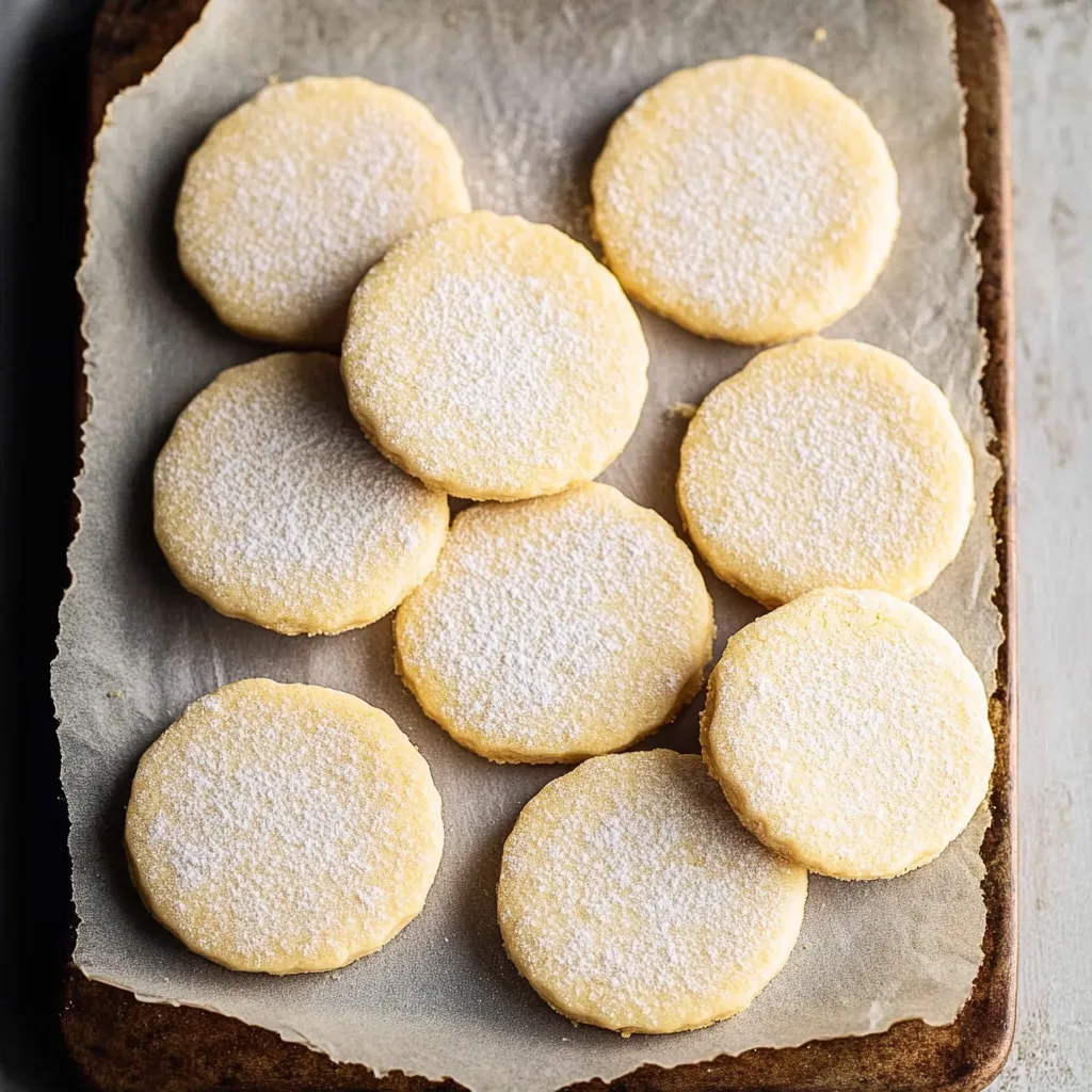 Classic Butter Shortbread Cookies Recipe