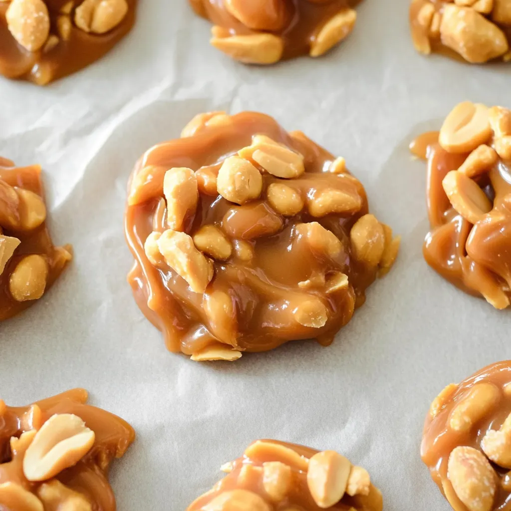 Caramel Peanut Clusters