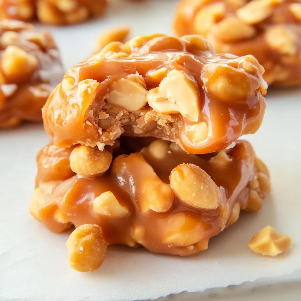 Caramel Peanut Clusters Recipe